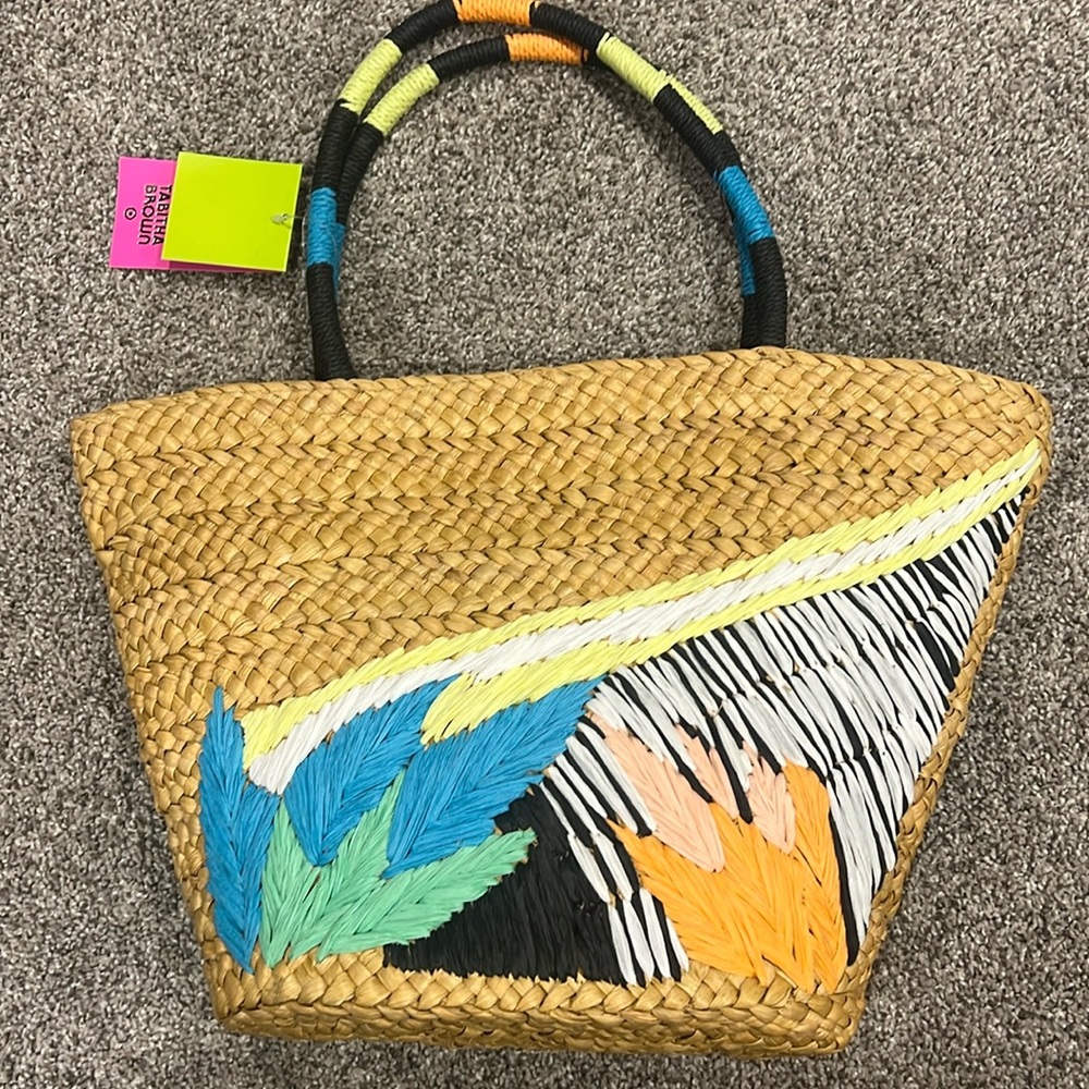 NWT Tabitha Brown Beach Tote